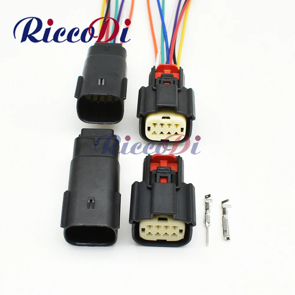 8-Pin Headlight Connector 33472-0801 / 33482-4801 for Ford Buick Chevrolet — Molex MX150 Series