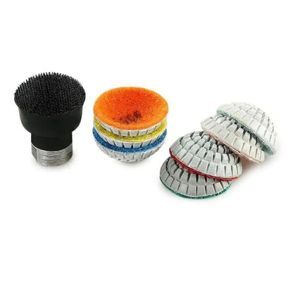 Stone Detailing Aperture 10mm, 14mm Polishing Pad Construction Polishing Pads Abrasive Tool Extended Service Life