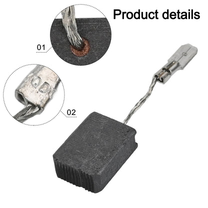 Replacement Brush Carbon Brush Set Metal Carbon Brush Power Tool Accessory Set Of 4 Brushes 4pcs Carbon Brush Kit