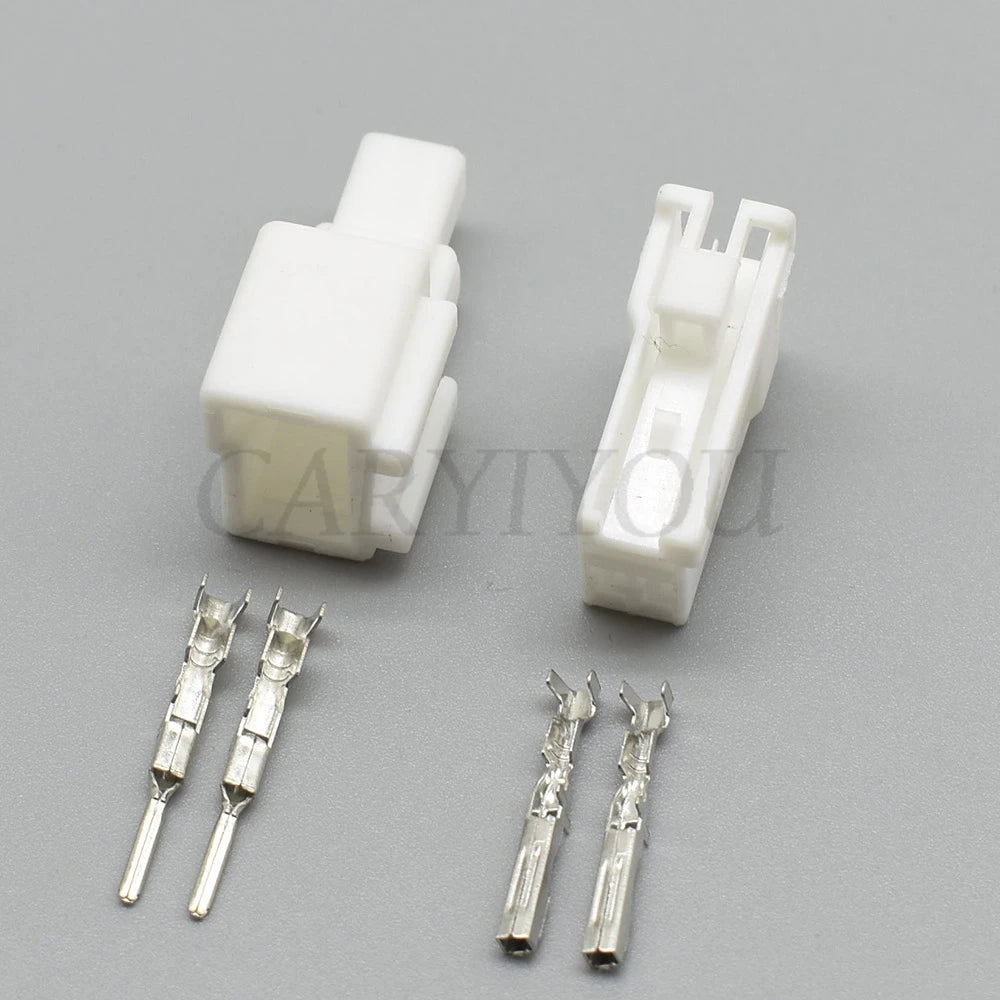 2 Pin 4.8mm Trunk Tail Lamp Connector DJ7026Y-1.2-11/21 PA66 for Kia Carnival KA4