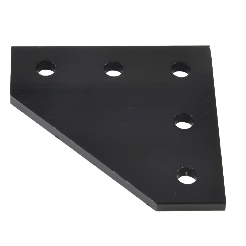 1 PCS  Plate Joint Board Plate Corner Angle Bracket For 2020 Aluminum Profile 5Hole 90 Degree Without Screws Home Hardware