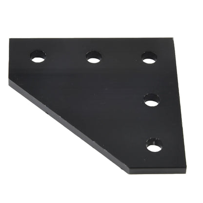 1 PCS  Plate Joint Board Plate Corner Angle Bracket For 2020 Aluminum Profile 5Hole 90 Degree Without Screws Home Hardware
