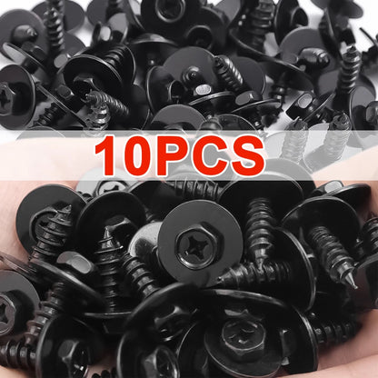 Automotive Hexagonal Self-tapping Screws Fender Splash Guard Rivet Clips 20x24mm 10-50pcs