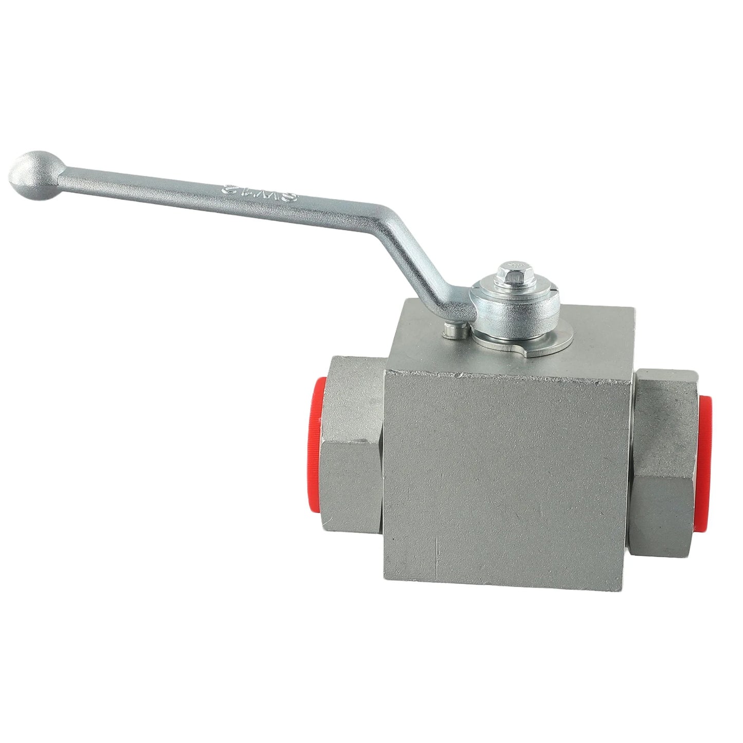 1pcs Carbon Steel Hydraulic Ball Valve Two Way Globe Valve High-pressure Hydraulic Valve G1"  For Flow Adjustment