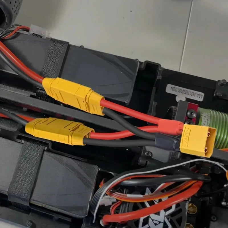 XT90 Male Female Connectors Plug Welding Terminal Plugs for RC Lipo Battery Motor Charge Lead Plugs Banana Male Female Adapter