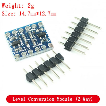 2-Channel 4/8-Way Bi-Directional Logic Level Converter Module 5V to 3.3V for Arduino