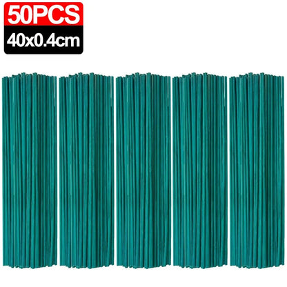 Plant Support Sticks Canes Bamboo Plants Stakes Potted Plants Tomato Sticks Supports Flower Sticks Climbing Plant Garden Tools