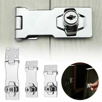 3-Digit Combination Password Lock Security Door Bolt Cabinet Password Lock Drawer Lock Anti-theft Household Cabinet Hardware