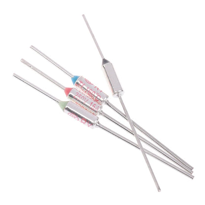 10Pcs RY Thermal Fuse 15A 250V Temperature Cutoff 121C–192C