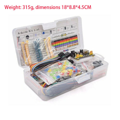 MB-102 830-Hole Breadboard Kit for Arduino UNO R3 Starter Projects