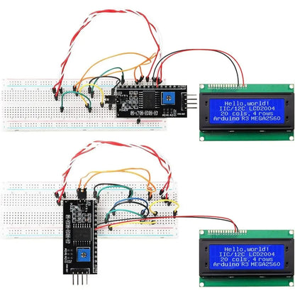 LCD2004 20x4 Character LCD Module with I2C/IIC Serial Interface for Arduino