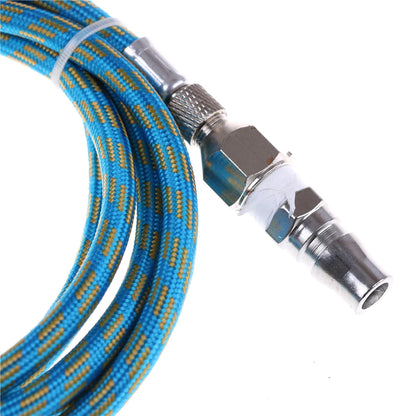 New 6' Braided Airbrush Air Hose Adapter w/ 2x 1/8'' BSP Fitting Coupling Compressor