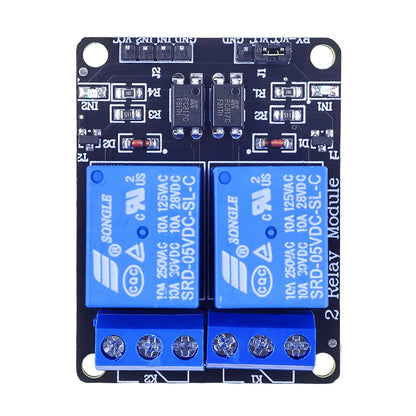 2-Channel 5V/12V Relay Module Low Level Trigger Board with Optocoupler for Arduino PIC AVR DSP ARM