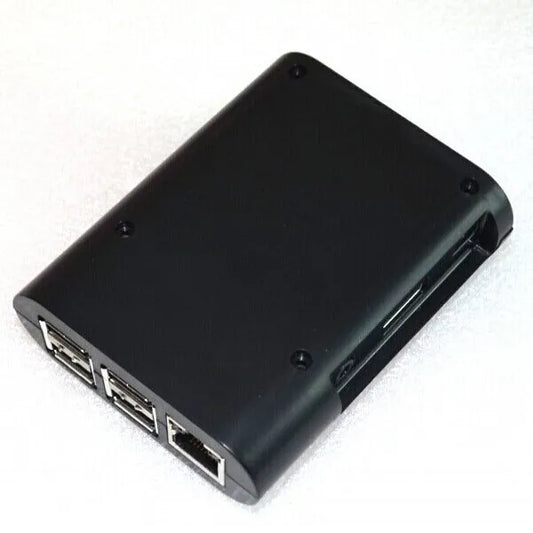 Raspberry Pi 3 3B 3B Plus Black ABS Case Cover Enclosure Box