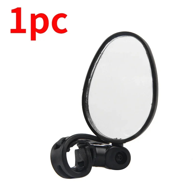 Universal Bike Mirrors Bike Handlebar Adjustable Rotating Wide Angle Rear View Mirror 360 Degree Rotation Cycling Accessories