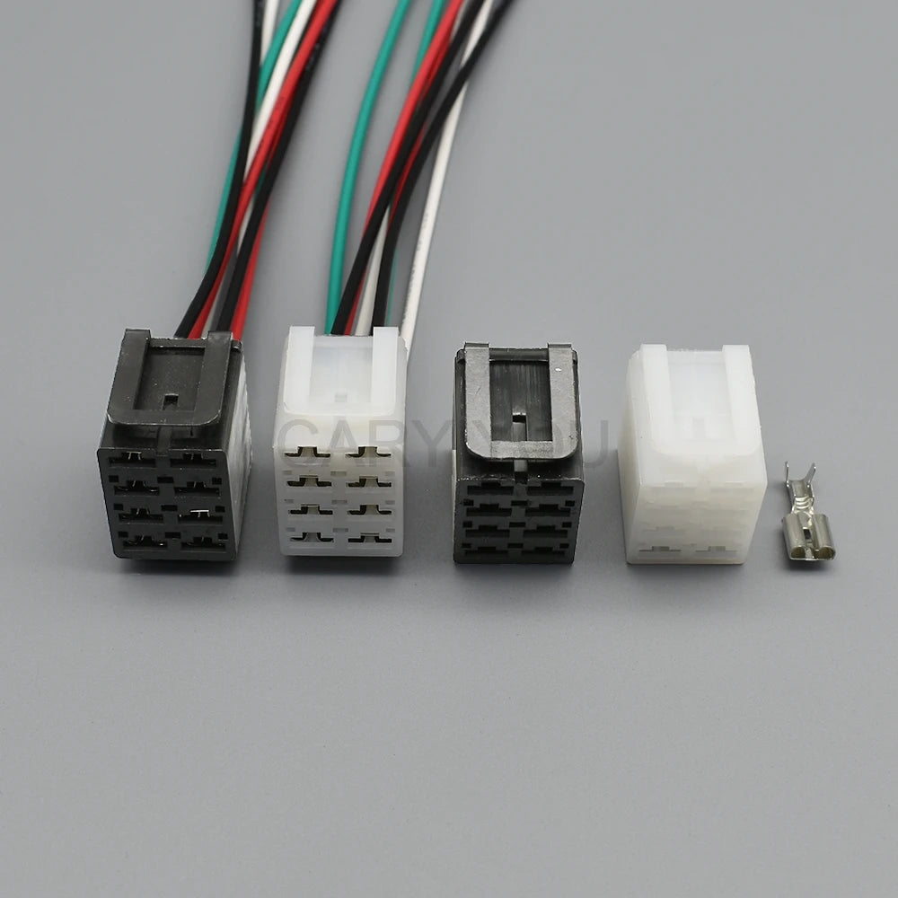 8-Pin Excavator Rocker Switch Connector DJ7086-6.3-21 — Heavy Equipment Wiring Plug