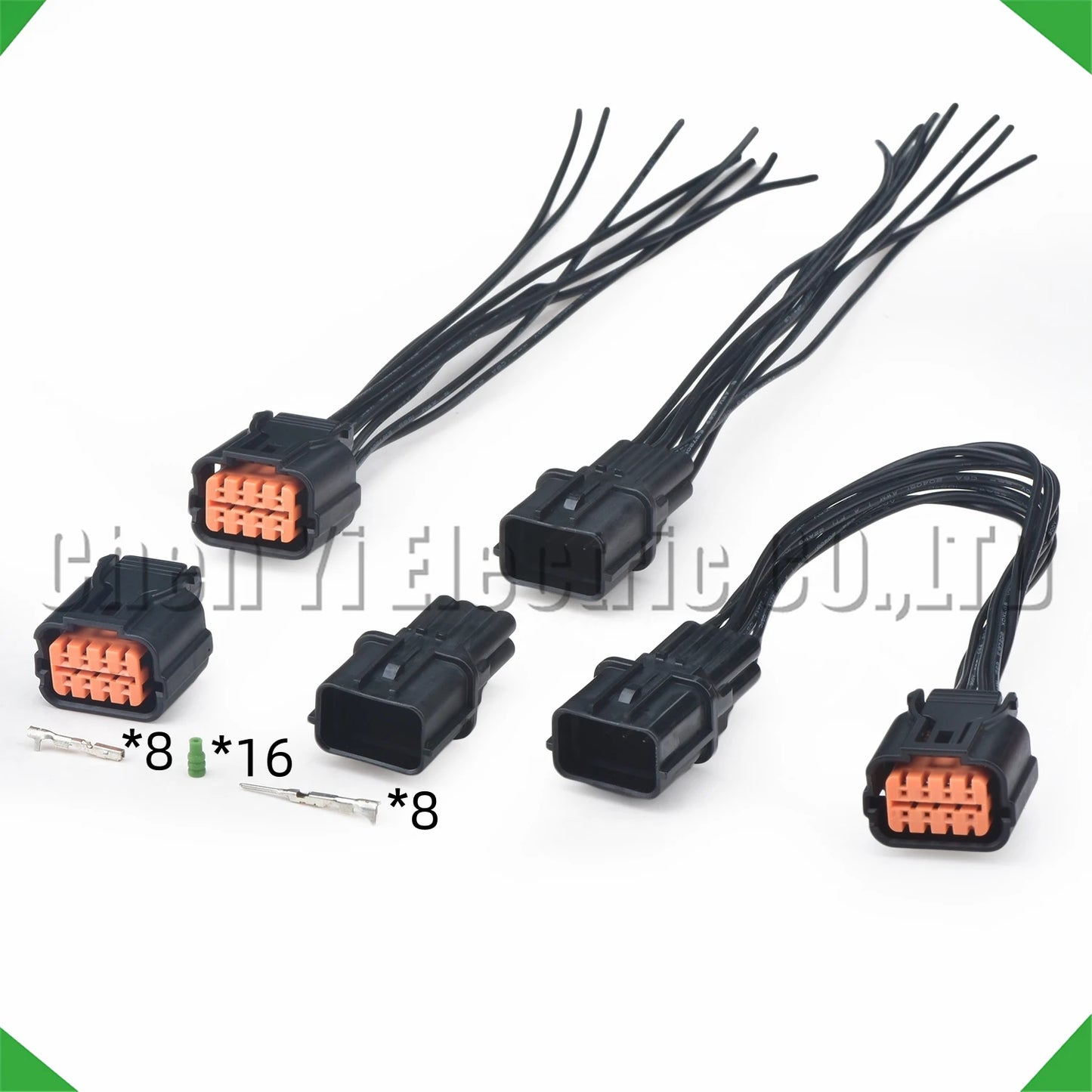 8 Pin Radar Connector HP281-08020 HP285-08021 Wire Harness Plug for Hyundai