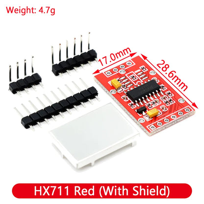 HX711 AD Module with 50Kg Body Load Cell Weighing Sensor and Measurement Tools