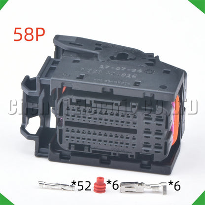 58/96 Pin ECU Connector 1928404781 0281020316 Female Black for EDC16 EDC17 Diesel