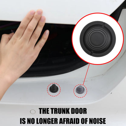 Silicone Door Shock Absorber Cushion Universal Hood Rear Trunk Reduce Noise Crashproof Airbag Buffer Anti Collision Pad Sticker