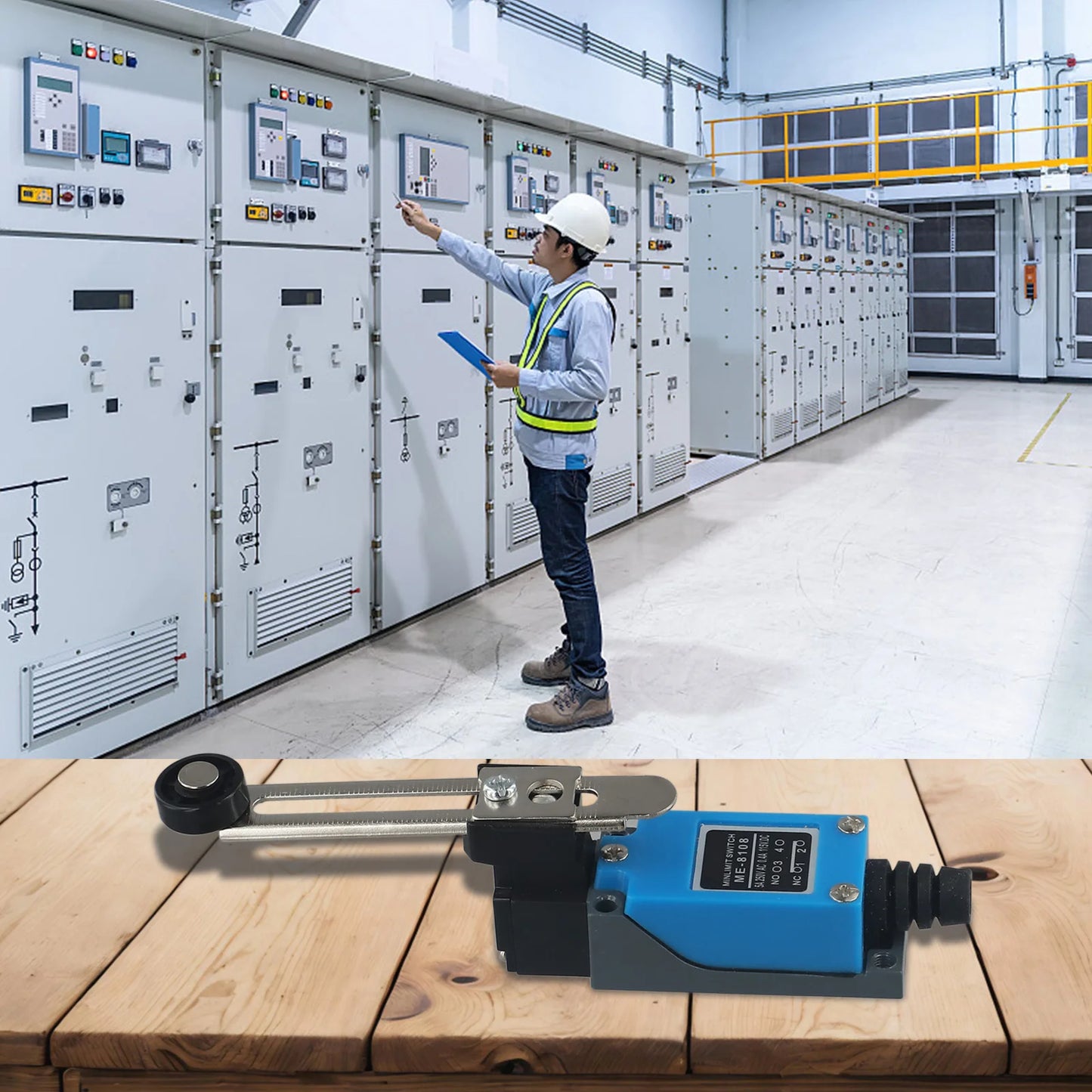Industrial Limit Switch 250V 5A – Smooth Movement, Strong Collision Resistance