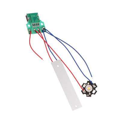 DC 3.7-5V Double LED Light Board with Switch DIY Lamp