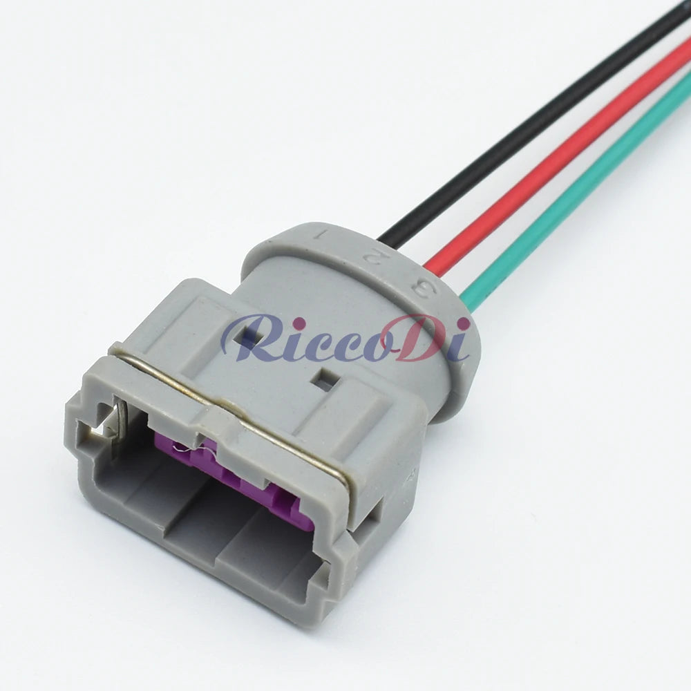 DJ7031C-3.5-21 3 Pin 3.5 Series Unsealed Auto Plastic Housing Wiring Harness Connector with Wires