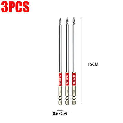 Magnetic Screwdriver Drill Bit Set Alloy Steel Impact Resistant Tips