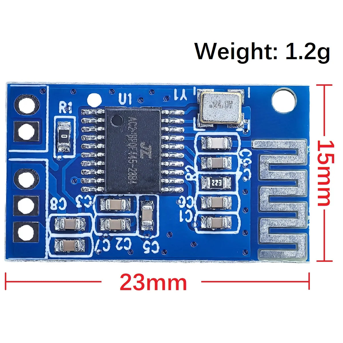 CA-6928 Mono Bluetooth 5.0 Audio Module DC3.3-6V Wireless Music Player and Speaker Receiver