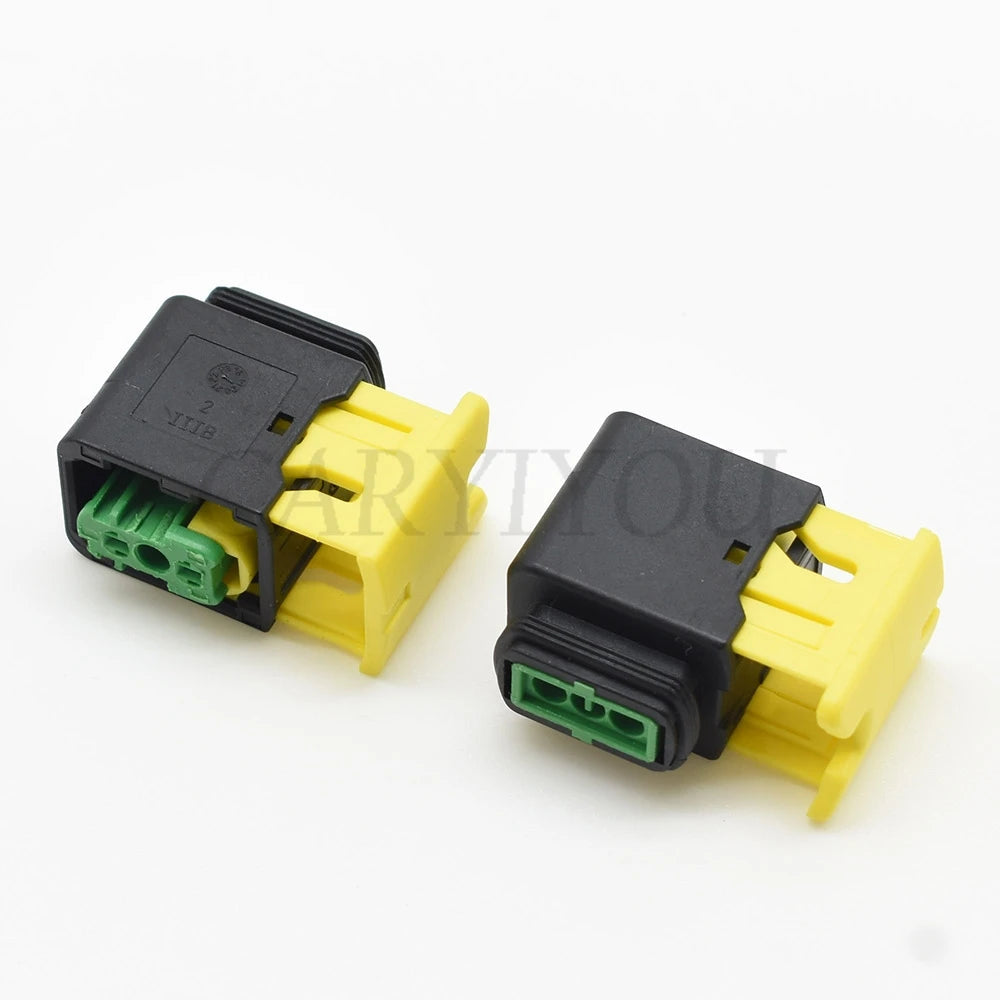 3 Pin 1.5 Series AC Assembly High Temperature Resistance Connector 3-1418448-1 Green New Energy Wire Cable Socket