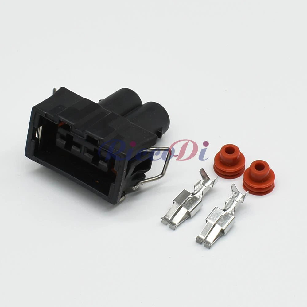 DJ70252-4.8-11/21 2-Pin 4.8mm Waterproof Automotive Wire Harness Connector Electric Plug
