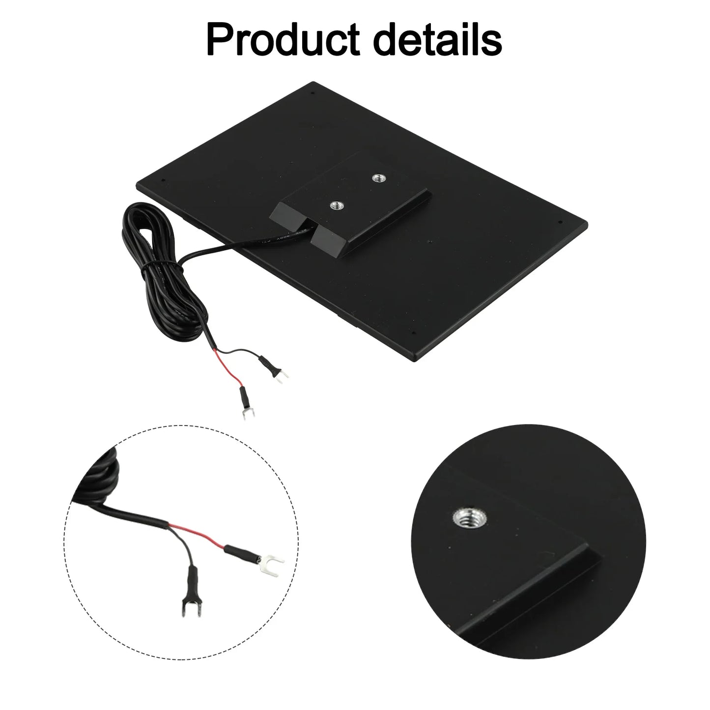 10W Solar Charger for Ring Video Doorbell 4/3/3 Plus/2 Efficient Power Conversion and User Friendly Installation