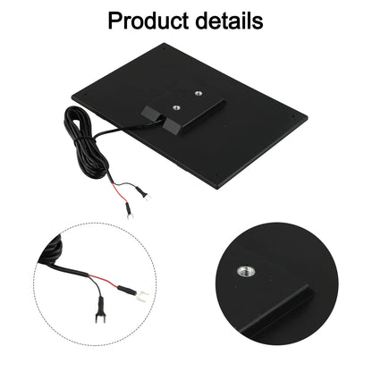 10W Solar Charger for Ring Video Doorbell 4/3/3 Plus/2 Efficient Power Conversion and User Friendly Installation