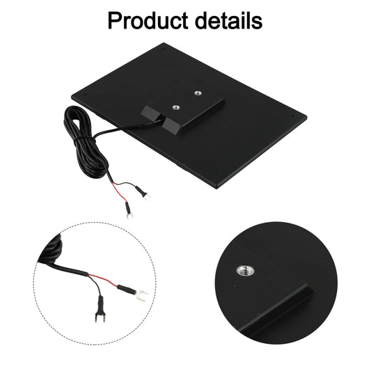 10W Solar Charger for Ring Video Doorbell 4/3/3 Plus/2 Efficient Power Conversion and User Friendly Installation