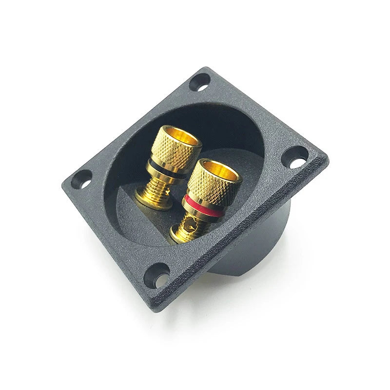 New Car Stereo Ser Box Terminal Round Spring Cup Connector Subwoofer Plug Ser Terminal Cup Round Spring Cup Subwoofer Plug