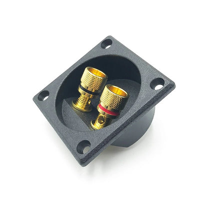 New Car Stereo Ser Box Terminal Round Spring Cup Connector Subwoofer Plug Ser Terminal Cup Round Spring Cup Subwoofer Plug