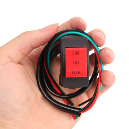 LED Headlight Switch – Far & Near Beam Motorcycle Handlebar Switch Button for Driving Light Control (2/1pcs)
