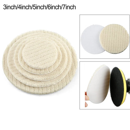 Polishing Power Tool Abrasives Air Tool Accessories Polishing Pads Buffing Pads Scratche Felt Wheel Polish Repair