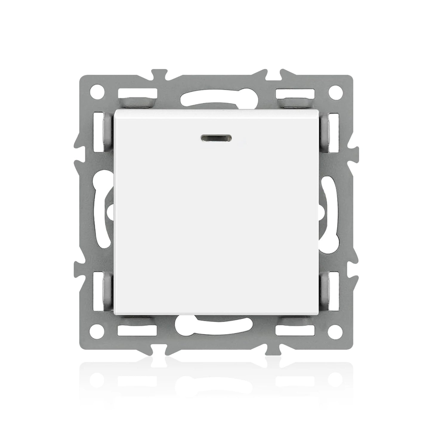 For 82mm Panels Single-gang Module 82 Push Switch Staircase Lighting Single Gang Switch Module Single-pole Single-throw