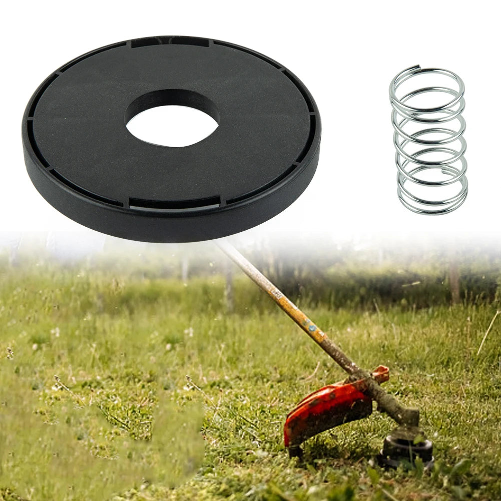 Spring Spool Cap Set 97.2*28.7mm Grass Trimmer Kit Plastic Replace Replacement Brand New High Quality Material
