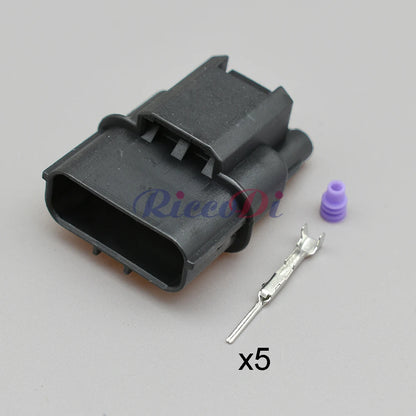 5 Pin Auto Waterproof Connector Mass Air Flow Sensor Intake Pressure Oxygen Sensor Plug 6189-1081 6189-6909 For Honda