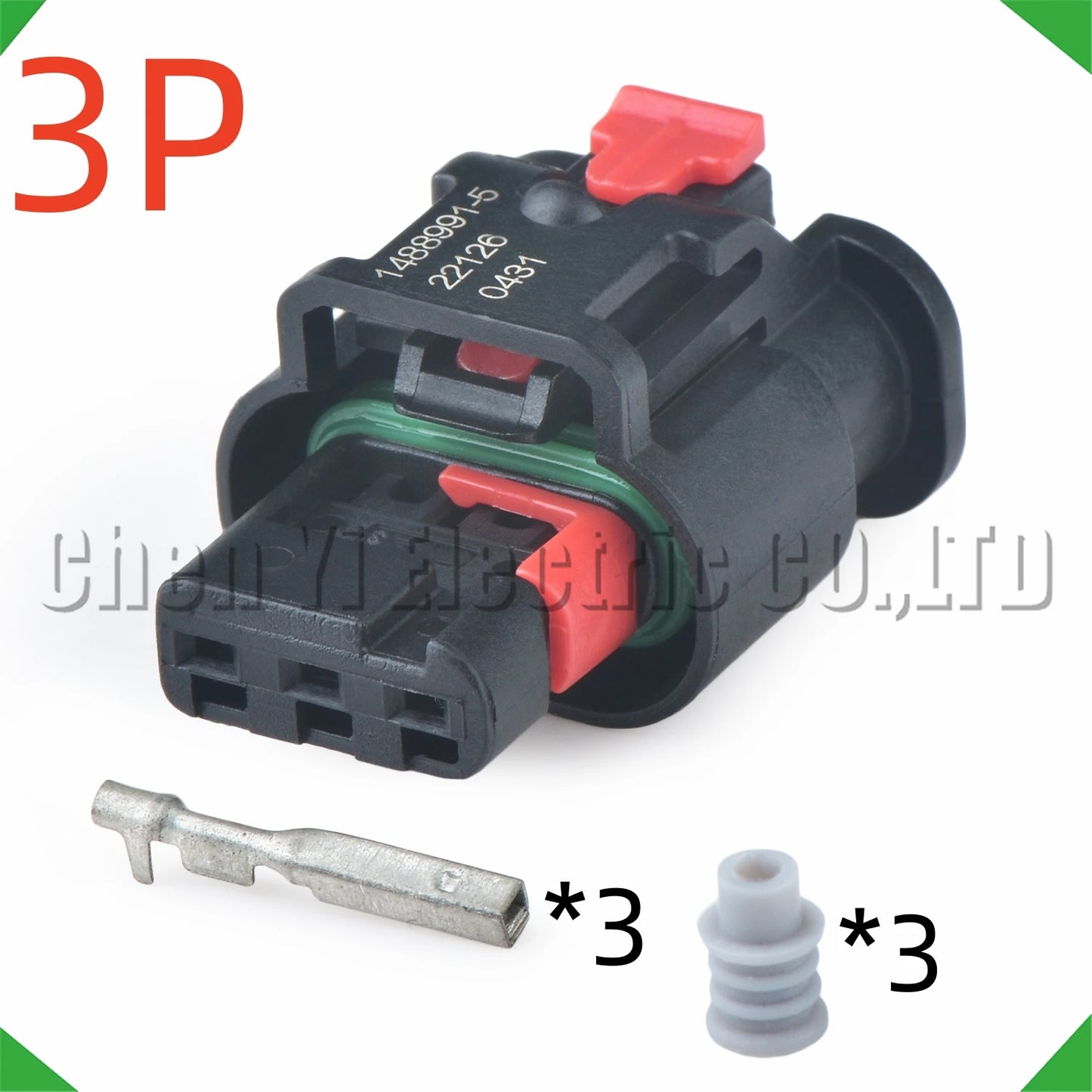 3 Pin Water Pump Ignition Coil Connector 1488991-1 1488991-2 1488991-5 1488991-6