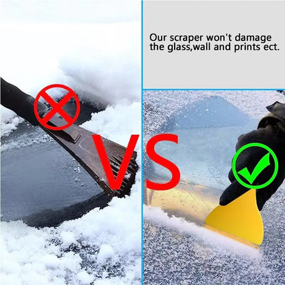 Yellow Scraper Car Film Application Tools Universal Auto Film Wrap Tint Tinted Sticker Scraper Hard Sticker Smooth Squeegee Kit