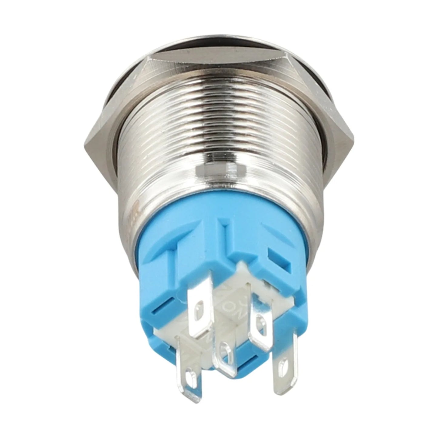 Control Systems Yellow Light Momentary Button Switch 12-24V Momentary Push Button Compact Push Button IP66 Push Button