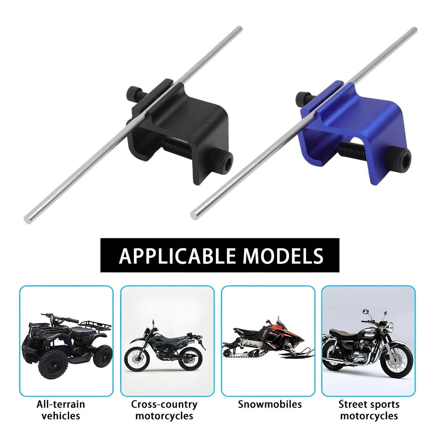 Chain Alignment Tool SuitableQuick Accurate Alignment Tool Universal for Motorcycle ATV Bike Sprocket Sport Dirt Bike Black/Blue