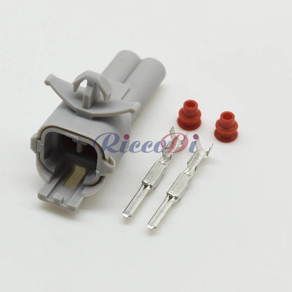 DJ7025Y-2-11/21 Automotive 2-Pin Waterproof Wire Connector Plug OEM 7283-8227-40