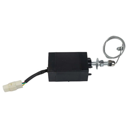 12V Electromagnetic Solenoid Engine Stop XHQ PT Valve for Electric Throttle Adjustment Compatible with Various Engines