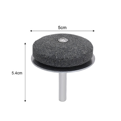 5/1PCS Electric Lawn Mower Knife Sharpening Stone Wind Power Sharpener Wear-resistant Grinding Head Whetstone Sander Garden Tool