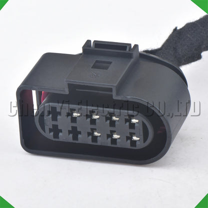 10P to 14P Auto Connector Adapter Wire Harness for Golf 7.5 LED