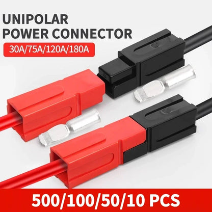 Single Pole SB30 Plug 30A 600V DC Battery Connector UPS Power High Current Quick Plug